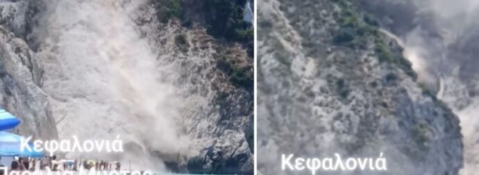 Γεράσιμος Παπαδόπουλος για κατολίσθηση στην παραλία Μύρτος της Κεφαλονιάς: Κίνδυνος – θάνατος