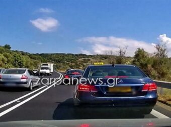 Βίντεο από σοκαριστική προσπέραση στην Κρήτη – Από θαύμα αποφεύχθηκε σύγκρουση στον ΒΟΑΚ