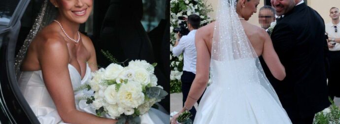 Παραμυθένιος γάμος για τη Δώρα Παντέλη: Έλαμπε στο πλευρό του Τζον Μεραμβελιωτάκη – Οι φωτογραφίες