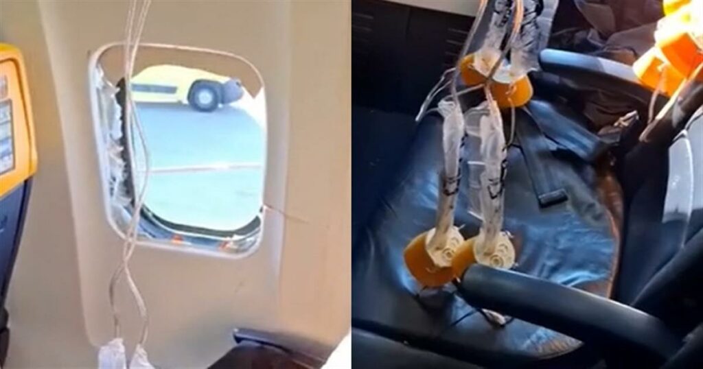 Έσπασε παράθυρο σε πτήση από Θεσσαλονίκη για Μόναχο, τραυματίστηκε επιβάτης – «Βγήκε έξω το σώμα του, τον συγκρατούσε η γυναίκα του»