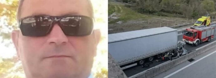 Θλίψη: Αυτός είναι ο άνθρωπος που έχασε τη ζωή του στην Εγνατία ενώ τοποθετούσε κώνους