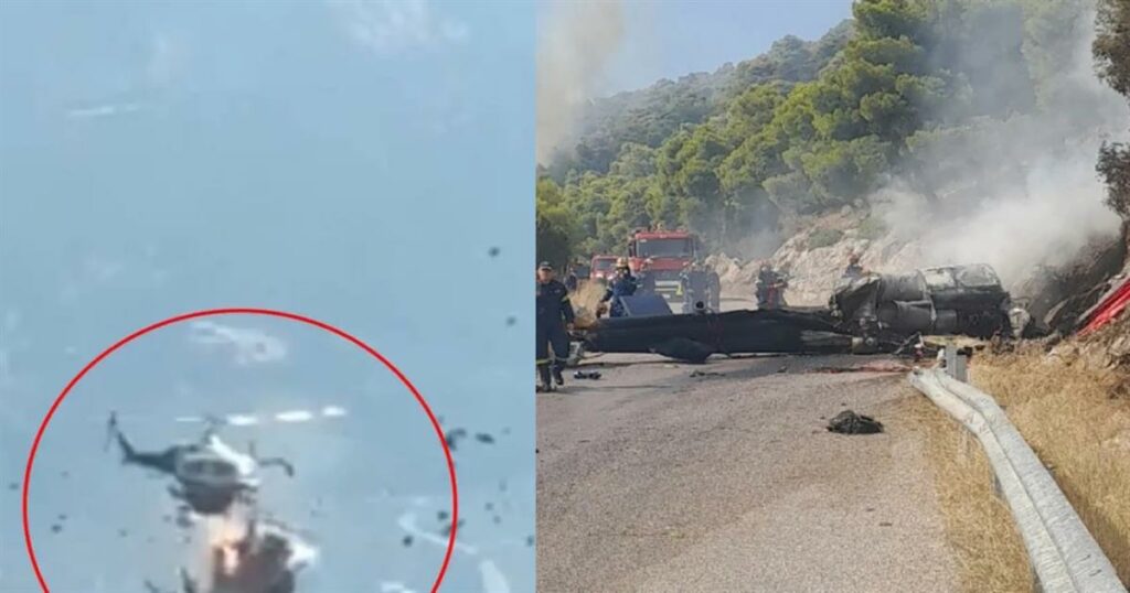 Σύγκρουση ελικοπτέρων: Στη Δικαιοσύνη προσφεύγουν η μητέρα και η αδερφή του νεκρού Έλληνα χειριστή του ελικοπτέρου