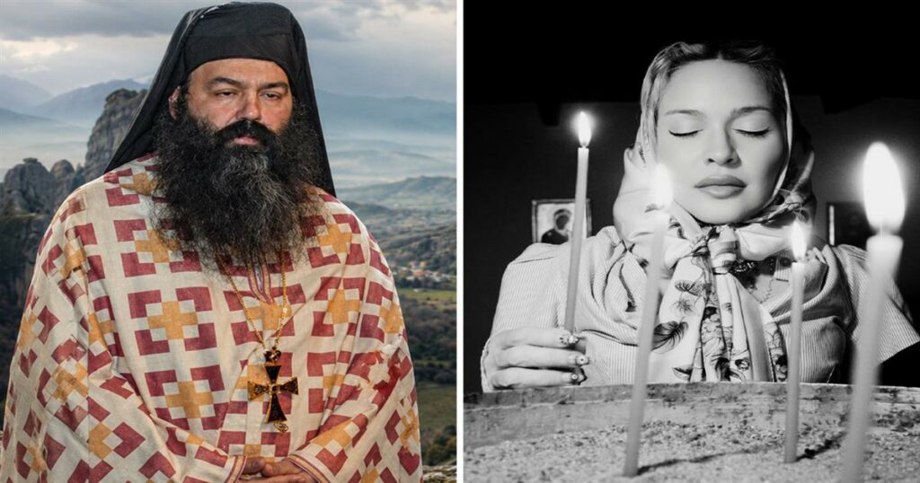 Μαντόνα: Ο ηγούμενος της Μονής Βαρλαάμ αποκάλυψε τη συζήτησή τους: «Καμία σχέση με αυτό που βλέπουμε στα ΜΜΕ»