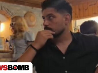 Μαντόνα: Viral βίντεο από την Πάτμο – Άνδρας έβγαζε selfie σε ταβέρνα και εκείνη πέρασε πίσω του
