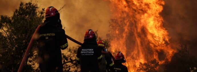 Πρέβεζα: Δύο φωτιές ξέσπασαν ταυτόχρονα σε Μύτικα και Αρχάγγελο