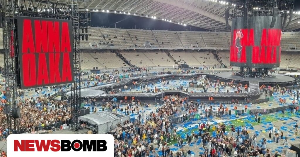Η «επόμενη ημέρα» μετά τη συναυλία της Άννας Βίσση – Σε χρόνο-ρεκόρ καθαρίστηκε το ΟΑΚΑ