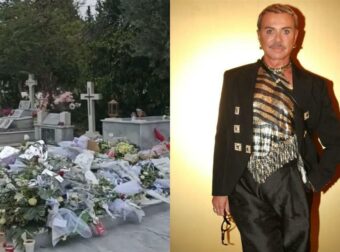 Λάκης Γαβαλάς: Το σπάνιο δώρο που άφησε στον τάφο του νεκρού Μαζωνάκη (φωτογραφία)