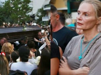Μαζωνάκης: Η Φαίη Σκορδά, η Έλενα Χριστοπούλου και άλλοι επώνυμοι στη «λαϊκή αγρυπνία» στη Νίκαια – Φωτογραφίες