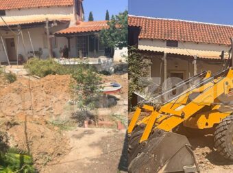 Θρίλερ μετά την καταγγελία ότι έχει θαφτεί γυναίκα στην αυλή του σπιτιού της – Ύποπτες κινήσεις από τον γιο και την κόρη (video)