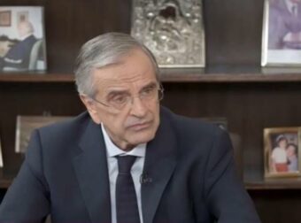 Αντώνης Σαμαράς: «Καταγάλανα» τα ψηφοδέλτιά του – Ντινόπουλος, Σαλμάς, Παναγιωτόπουλος και Τζαβάρας στο υπό ίδρυση κόμμα