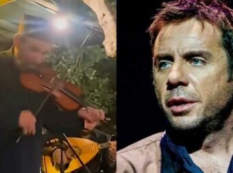 Από τις μεγάλες πίστες στο δρόμο του Θεού: Ο παπά-Στρατής, το πρώτο βιολί του Γιώργου Μαζωνάκη, τον αποχαιρέτησε με το «Μου λείπεις»