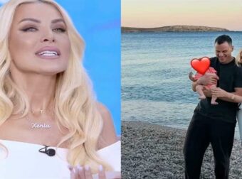 Κατερίνα Καινούργιου: «Θεέ μου, πόσο ευλογημένη είμαι που έχω έναν τόσο καλό άνθρωπο να είναι πατέρας της κόρης μου!»