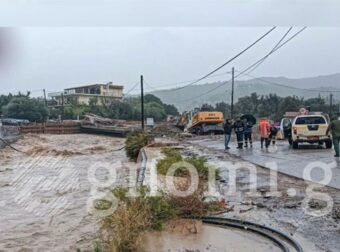 Η κακοκαιρία σφυροκοπά την Ελλάδα: Δραματικές ώρες στην Εύβοια – Υπερχείλισε ο ποταμός Κηρέας, πλημμύρες και μηνύματα από το 112 – Προβλήματα σε Ρόδο και νησιά (video)