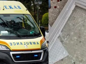Παράθυρο έπεσε στο κεφάλι μαθητή της Α΄ Λυκείου – Μεταφέρθηκε με ασθενοφόρο στο νοσοκομείο