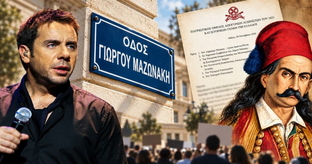 Διαμαρτυρία για την μετονομασία της οδού Μάρκου Μπότσαρη σε οδό Γιώργου Μαζωνάκη – Η παρέμβαση
